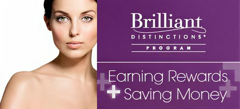 Brilliant Distinctions rewards and savings promotion.